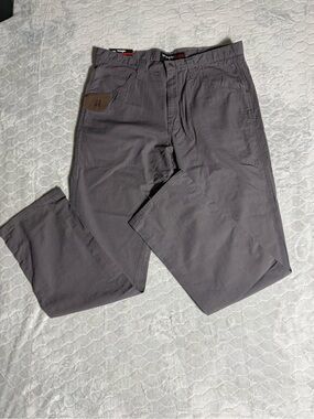Wrangler Riggs Technician Ripstop Work Pants Gray 36x34 NWT